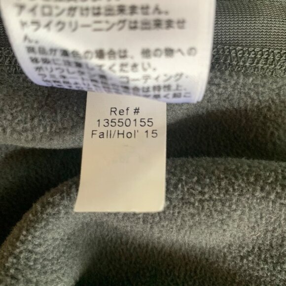 Eddie Bauer Polartec Gray Blue Fleece Long Sleeve Pullover Sweater Size XL - Picture 5 of 9